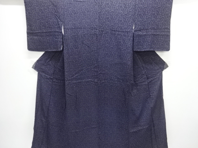 JAPANESE KIMONO / ANTIQUE KIMONO / SILK / KINSHA / ABSTRACT PATTERN